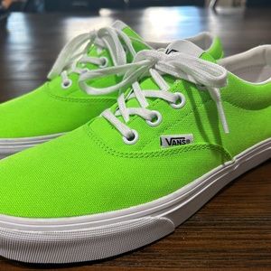 Neon Green Vans - W 8.0